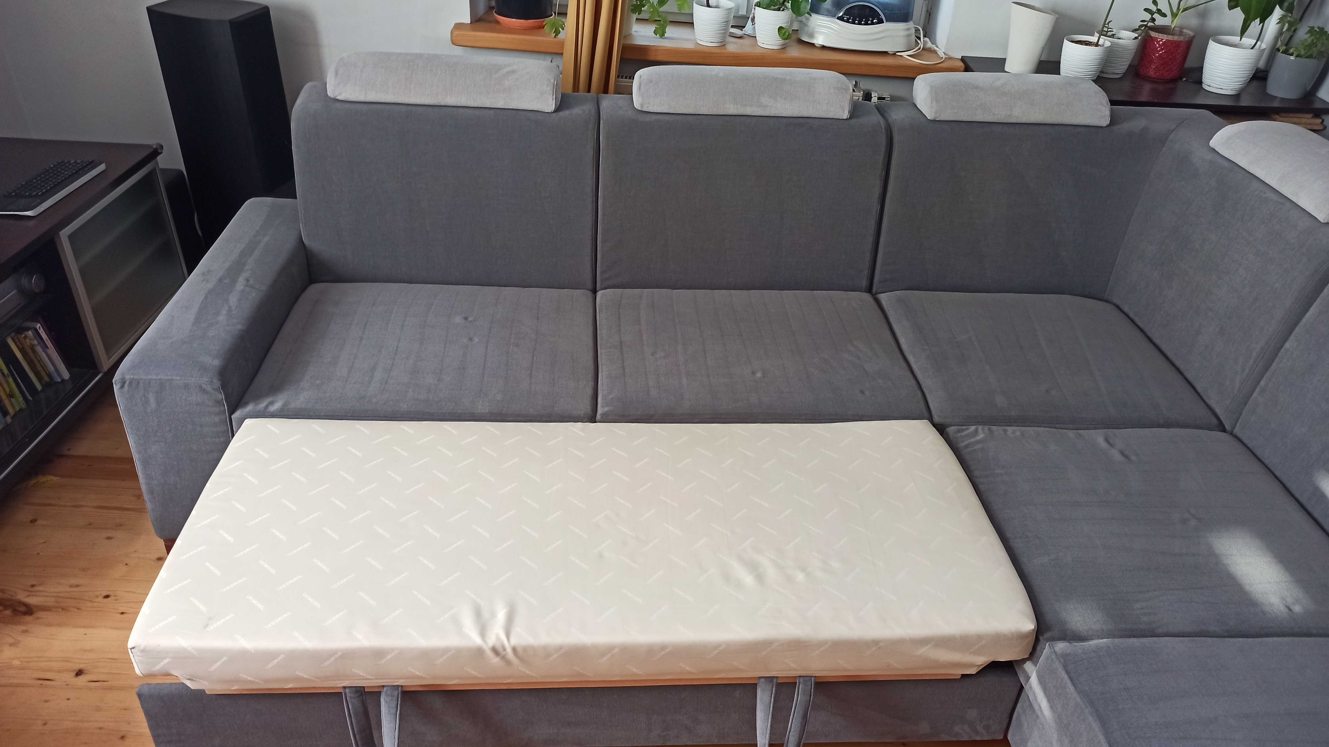 Klasa premium narożnik Unimebel 250x250 funkcja spania - rogówka sofa