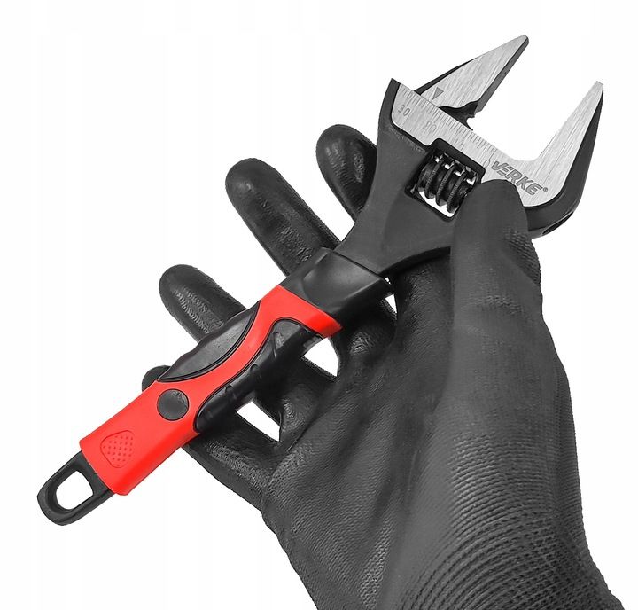 Klucz Nastawny Szwed Szwedzki 200mm Do Rur Hydrauliczny Francuski Fran