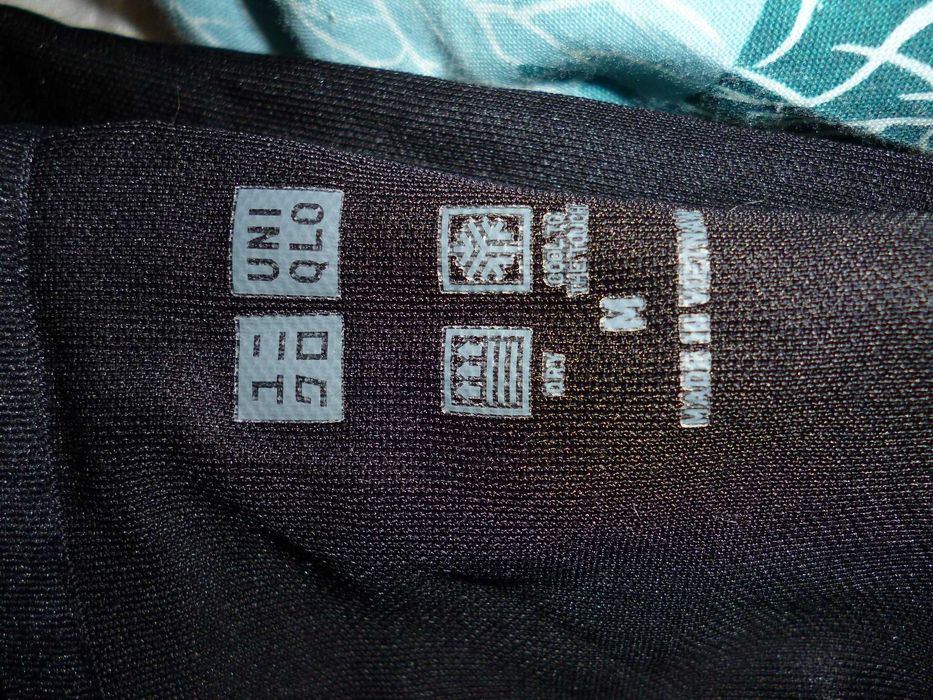 Чорна чоловіча футболка polo coolmax L  H&M