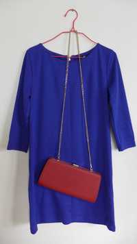H&M monochrom minimalistyczna krótka sukienka tunika XS 34 simple