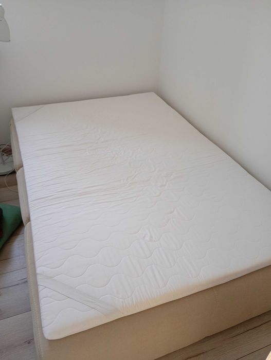 Materac nawierzchniowy, nakładka na łóżko, pianka PUR 130x200