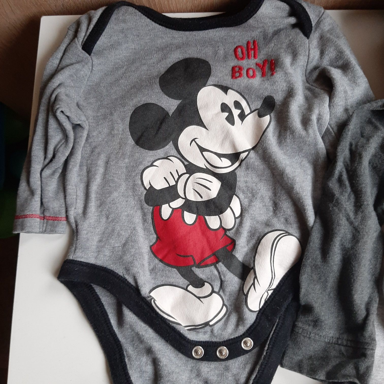 Spodnie body i bluza Mickey