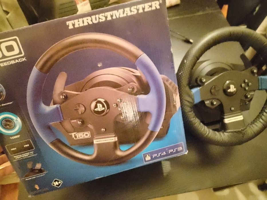 Volante Thrustmaster T150 – Excelente estado, compatível  PS5/PS4/PC