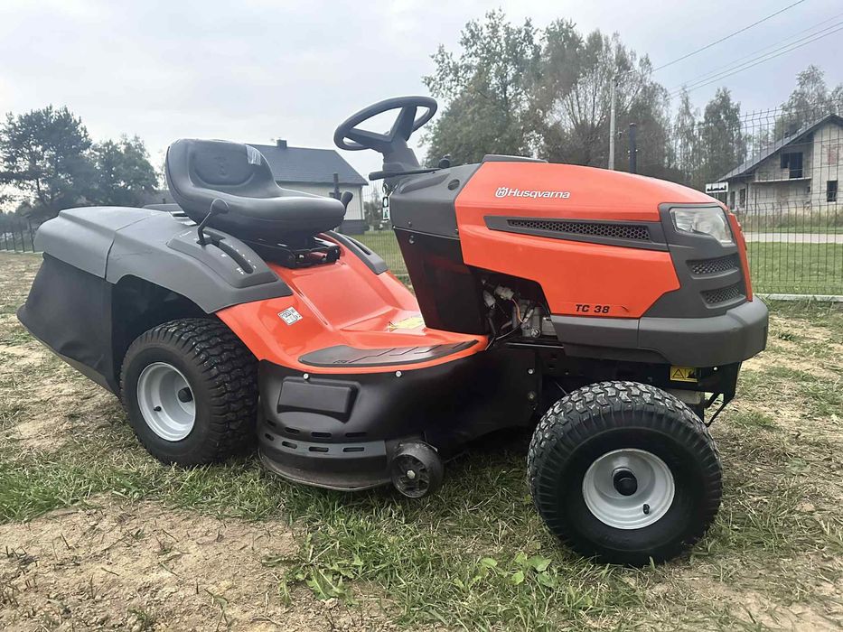 Husqvarna Traktorek Kosiarka TC 38 12.5 KM /200L Kosz