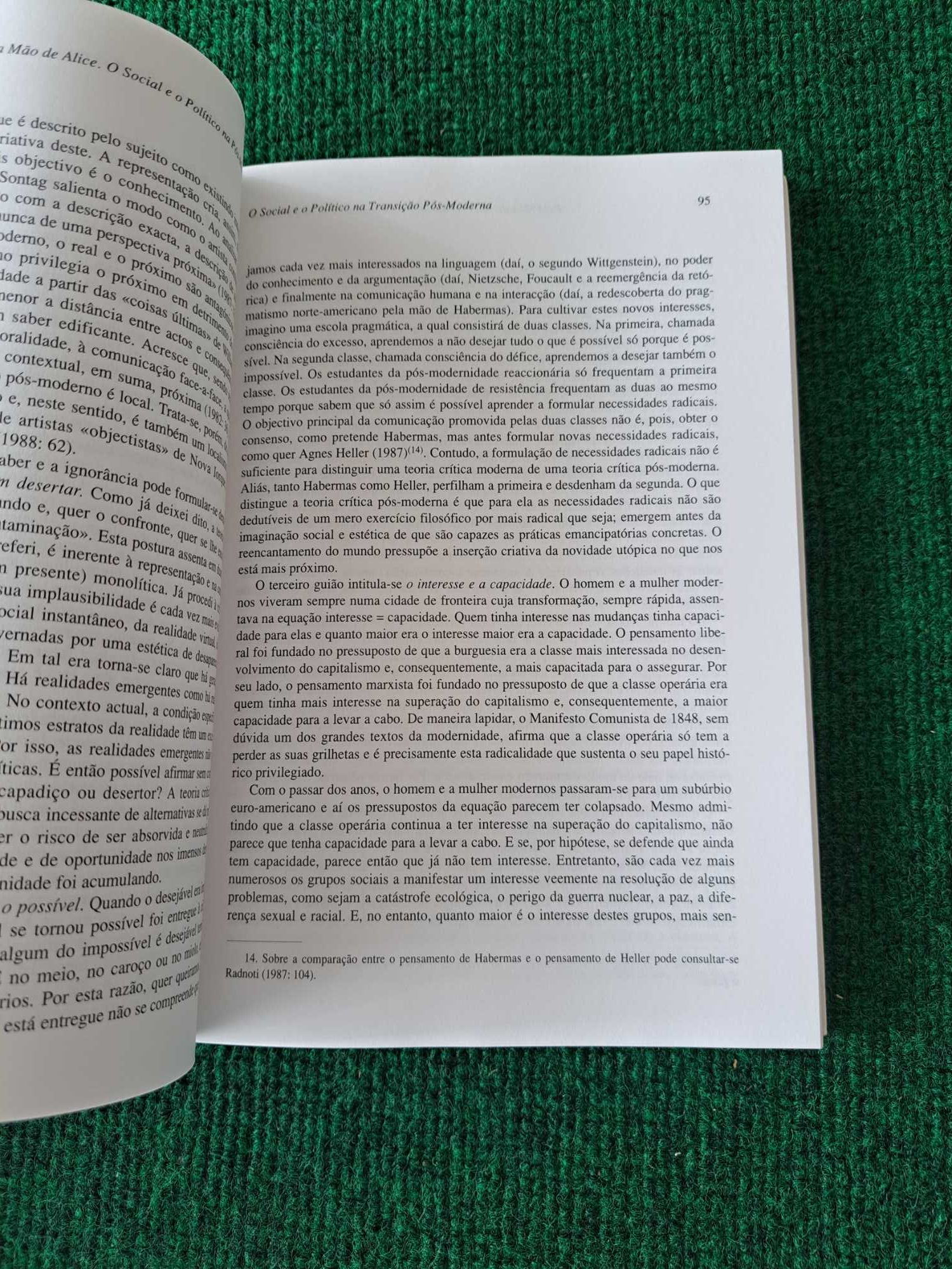 Pela Mão de Alice - Boaventura de Sousa Santos