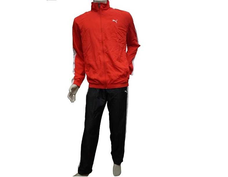PUMA WOVEN Dresy Męskie Komplet Spodnie Bluza Rozpinana Regular FIT L