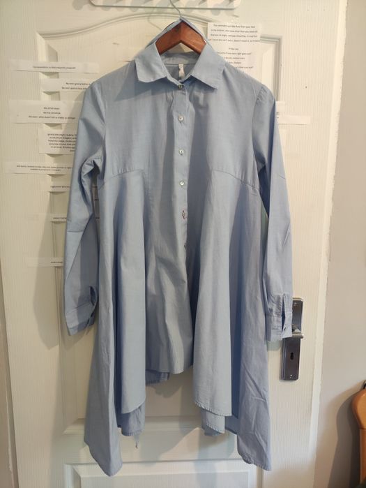 Mocno asymetryczna koszula