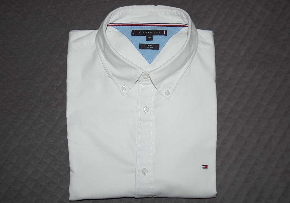 Koszula męska Tommy Hilfiger  biała XXL
