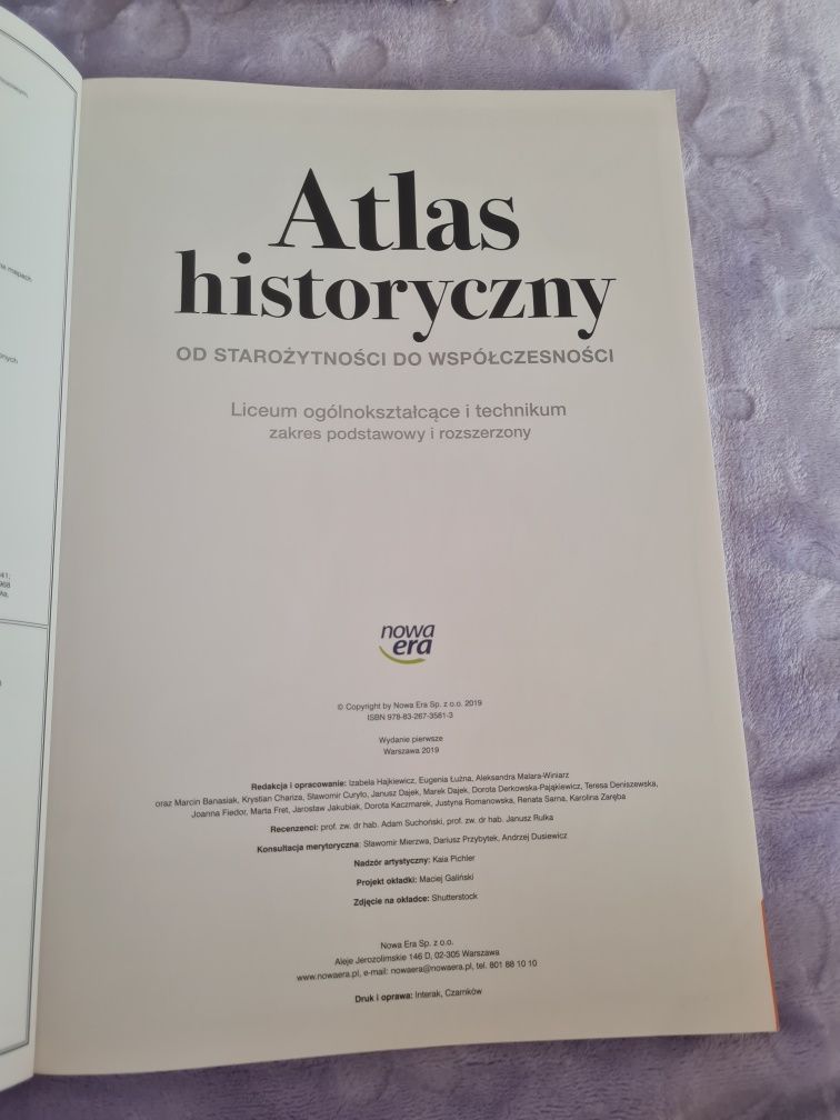 Atlas historyczny. Od starożytności do współczesności