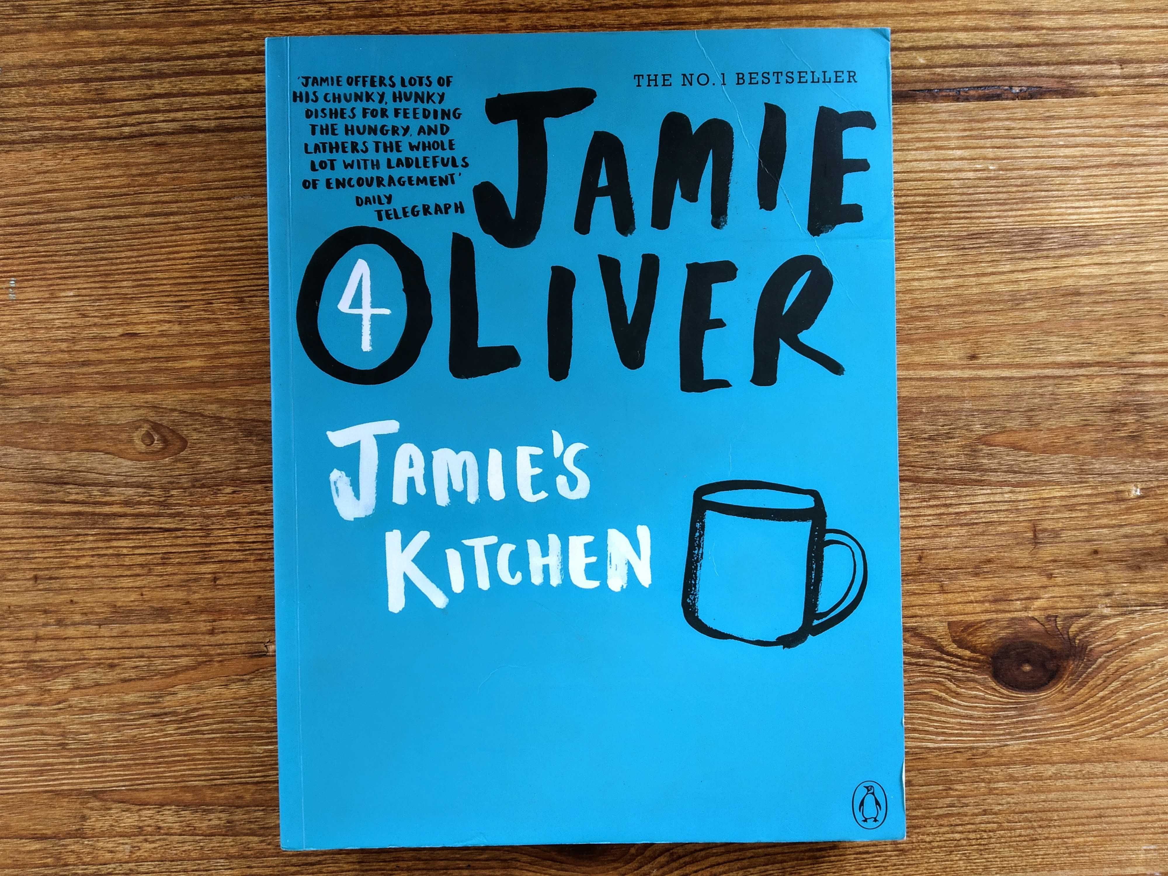 Книга Джейми Оливер. Jamie Oliver, "Jamie`s Kitchen"