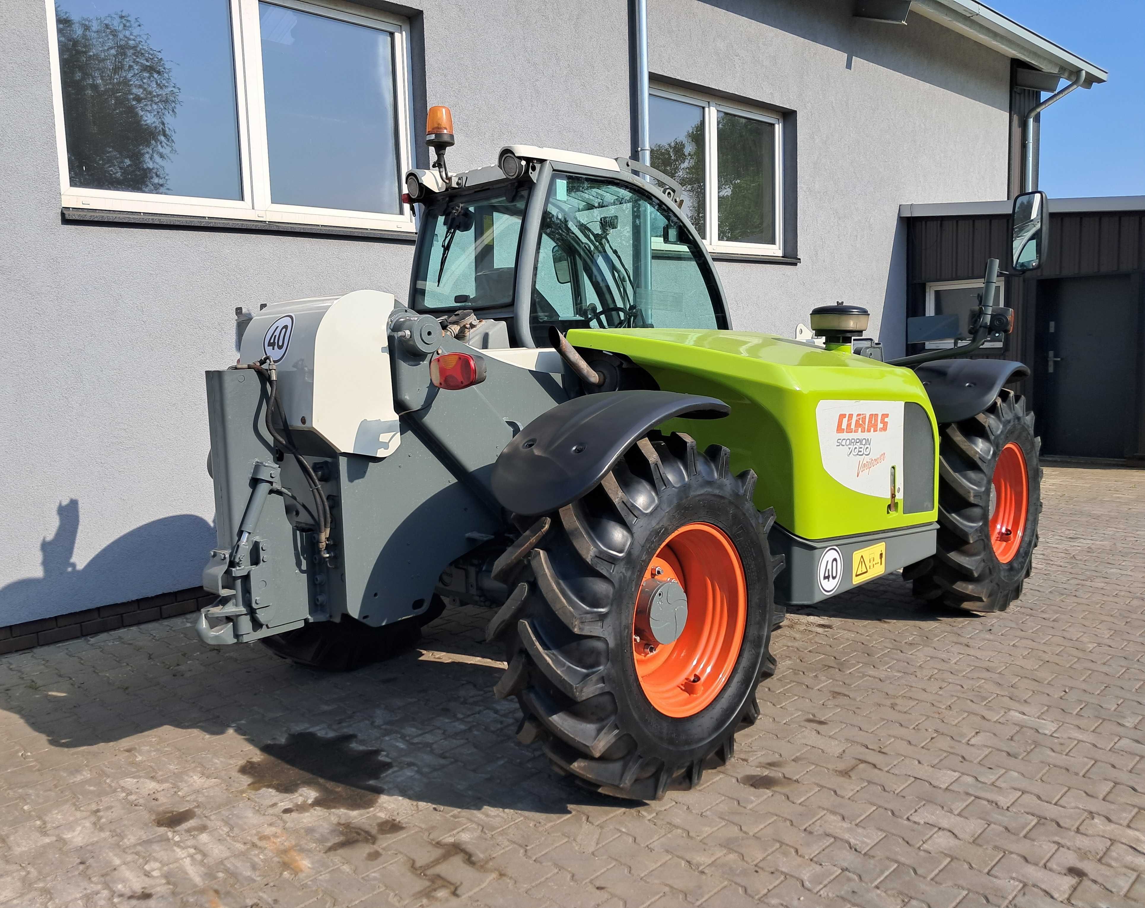 CLAAS SCORPION 7030 Plus Varipower Oryginał Full Opcja Klima 40km/h
