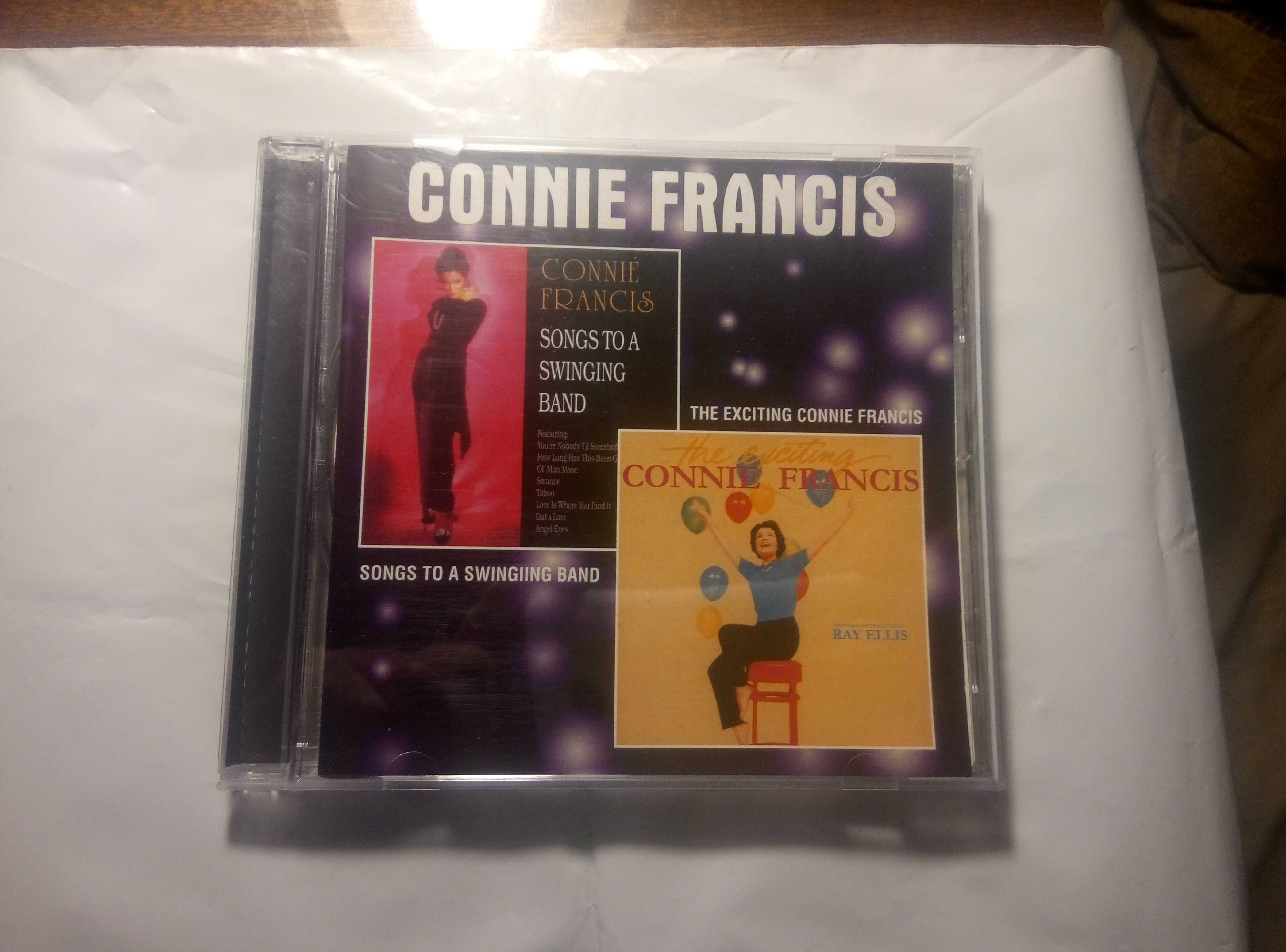 Connie Francis Songs to a Swinging Band The Exciting CD диск