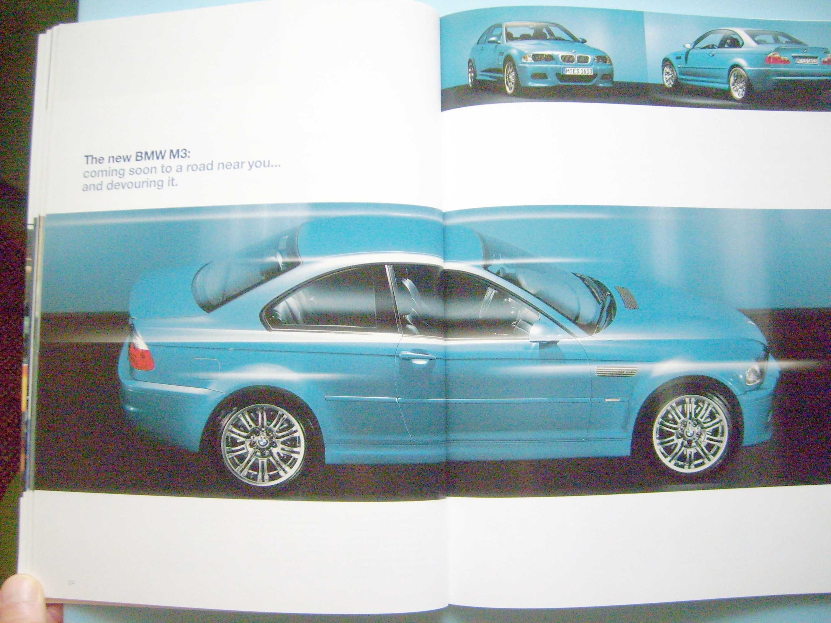 BMW M-Power 'Year 2000' North America * prospekt 48 str. M3 M5 M-Coupe