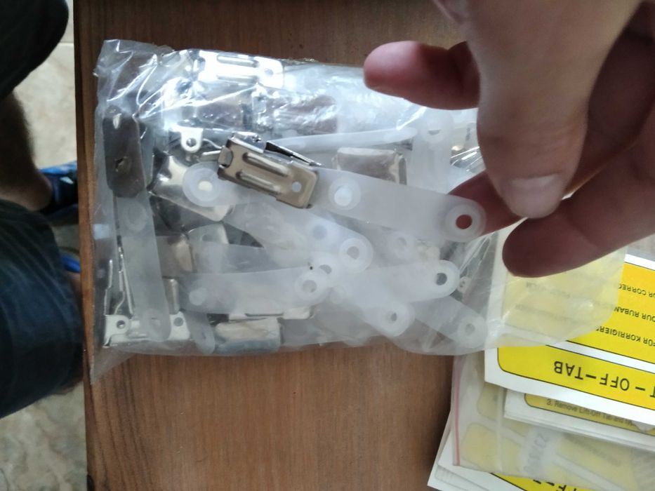 Fixadores de Cartão para lapelas