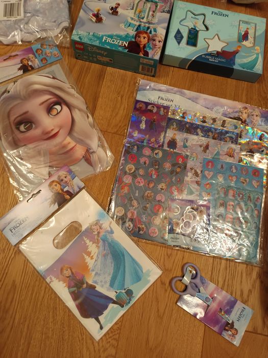 Mega zestaw prezentowy Elsa nowe zabawki Frozen święta LEGO