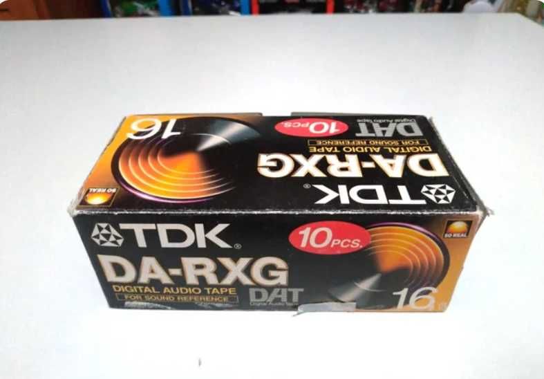 10 Cassetes TDK DA-RXG 16 Digital Audio Tape