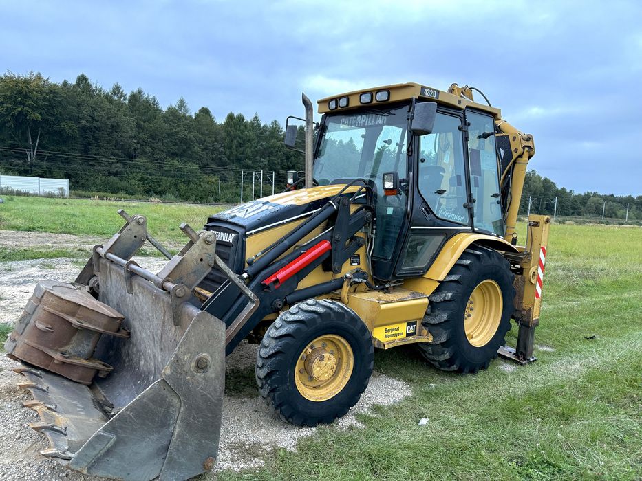 Cat 432d premier joystik caterpillar koparko-ładowarka