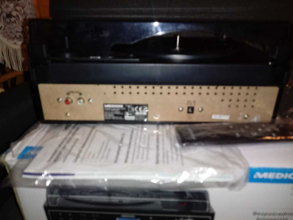 Mp3 Usb nagrywanie z płyt winylowych wbudowany wzmacniacz z głośnikami
