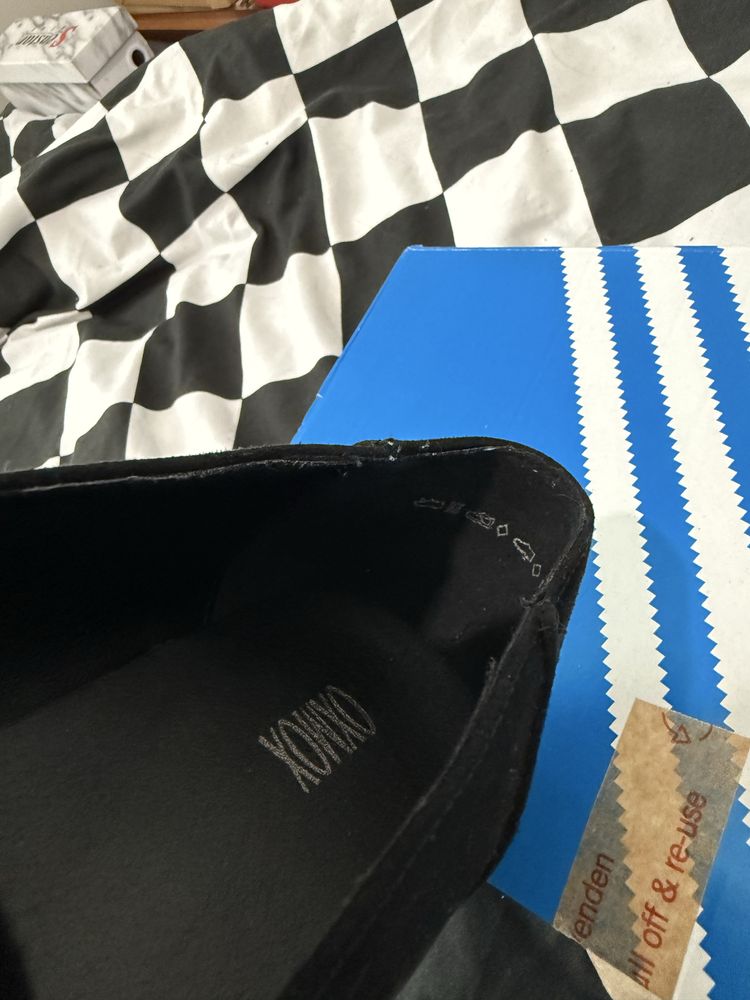 Buty mokasyny czarne