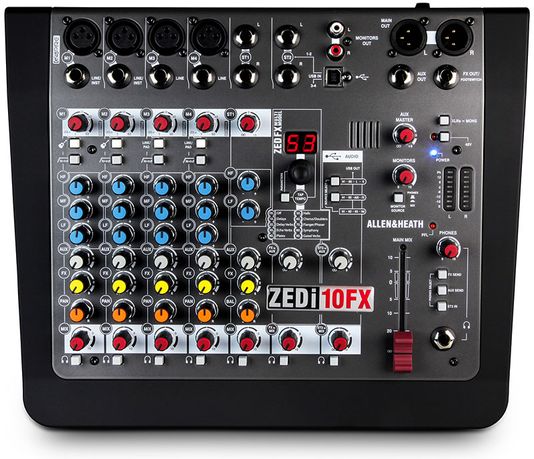 ALLEN HEATH ZEDi 10FX - mikser analogowy z interfejsem USB