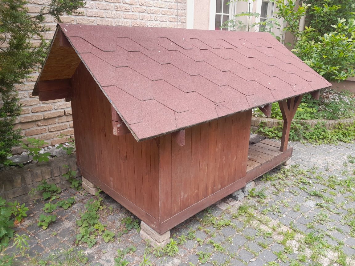 Wielka buda dla psa (Owczarek, Bernardyn)