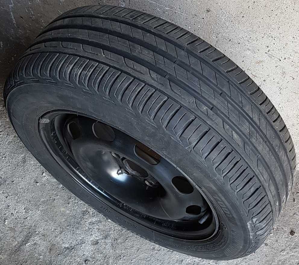 Felgi metalowe opony letnie 185/60 R15 Bridgestone Turanza + stojak