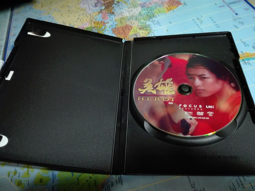 DVD Herói Jet Li