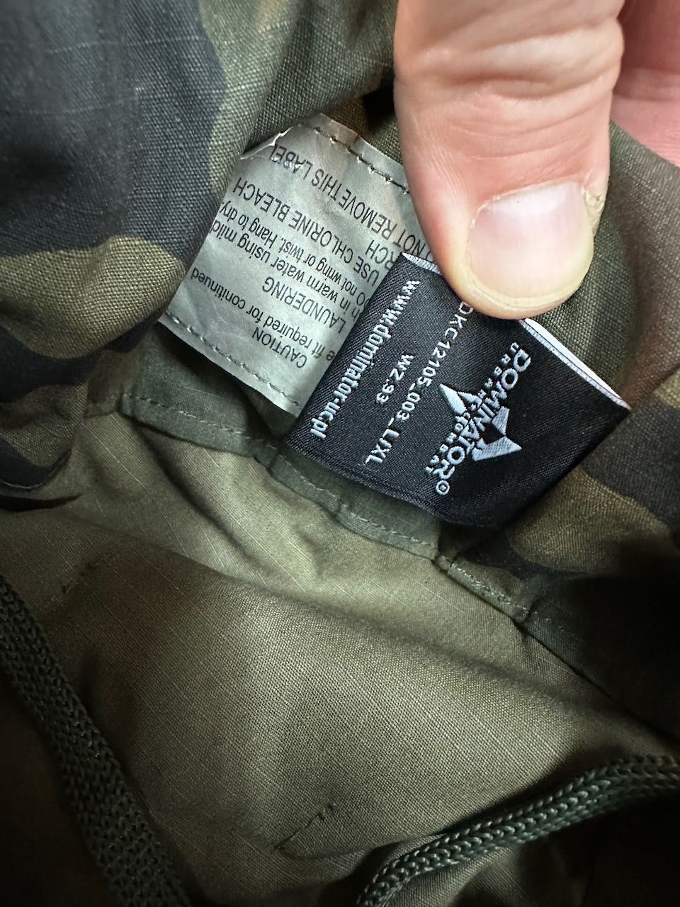 kapelusz regulowany wz93 wojskowy ripstop dominator
