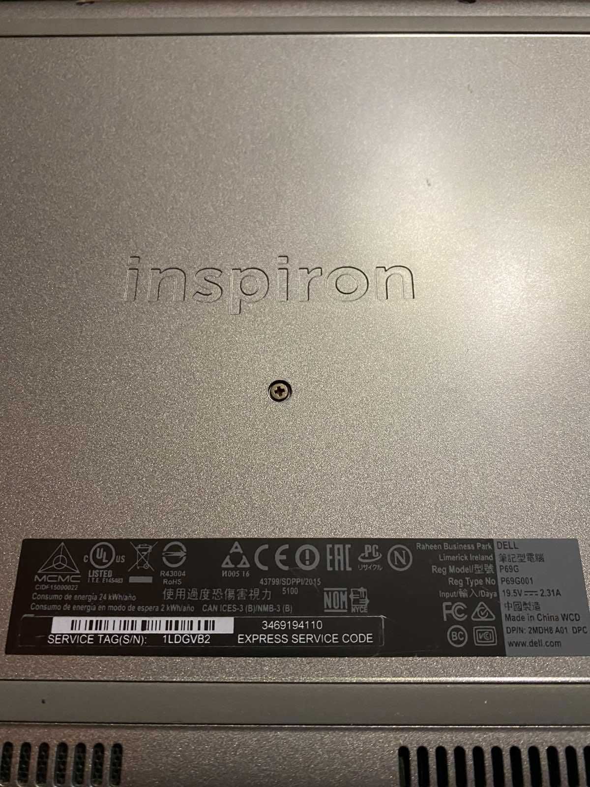 Ноутбук Dell Inspiron