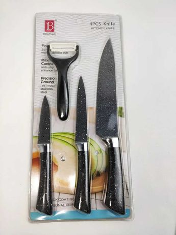 Набор из трех ножей кухонных и овощечистка ( 4 предмета) Z3PUN