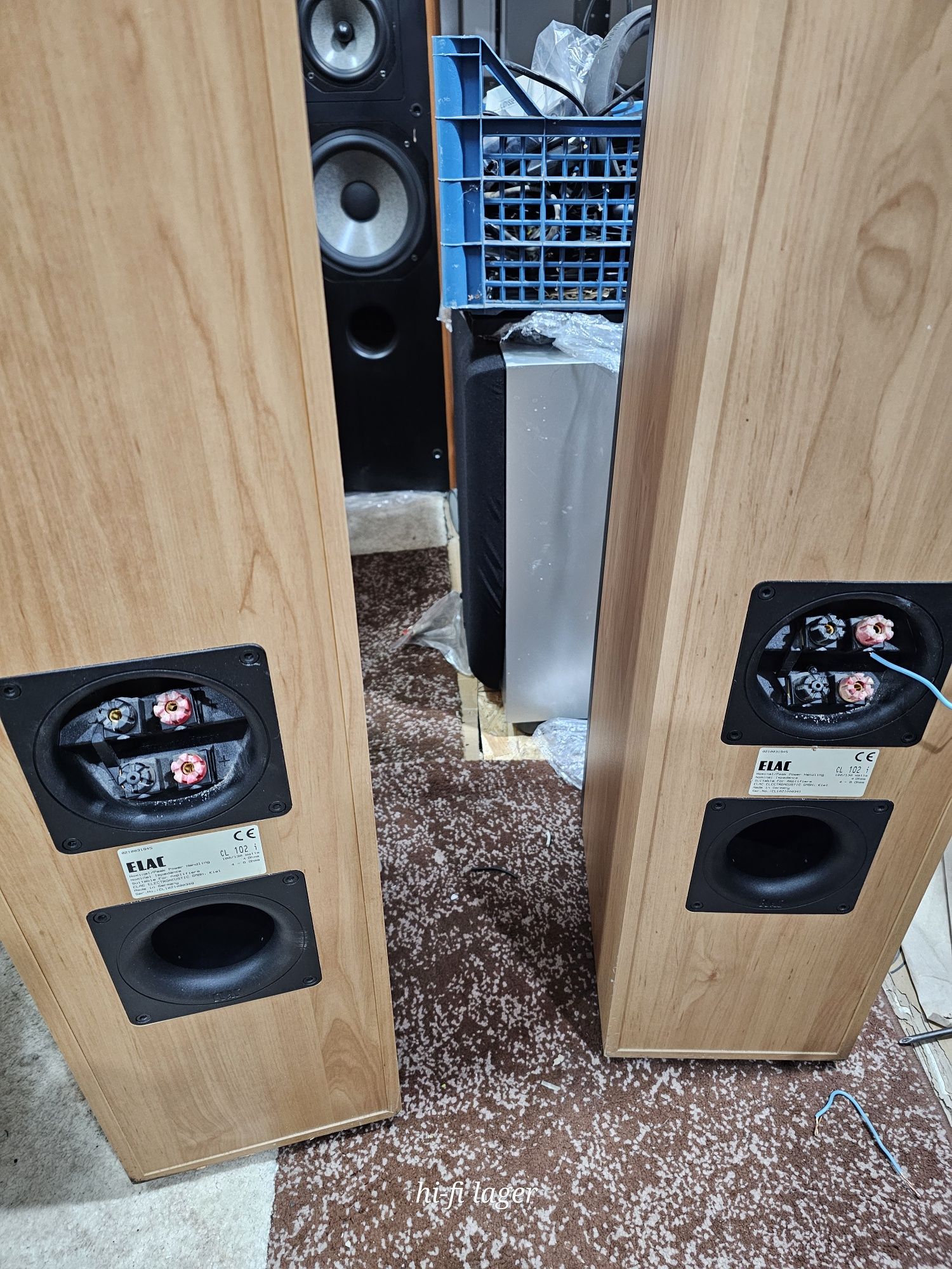 Комплект Elac акустики CL 102 CC 101.2 BS 103.2  sub 111.2 esp