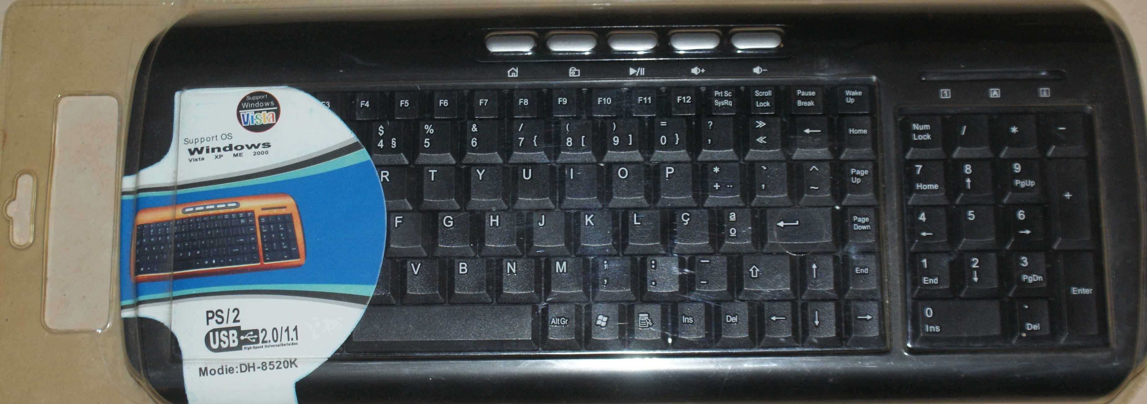 Teclado USB novo