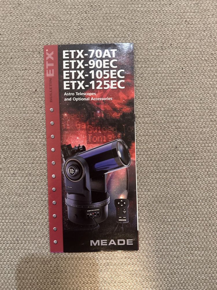 Telescopio Meade ETX 105 EC