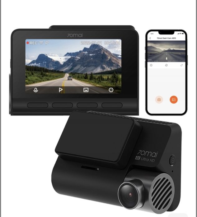Відеореєстратор Xiaomi 70 mai Dash Cam 4 K A810