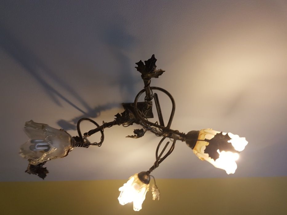 Żyrandol  + 2 lampki nocne