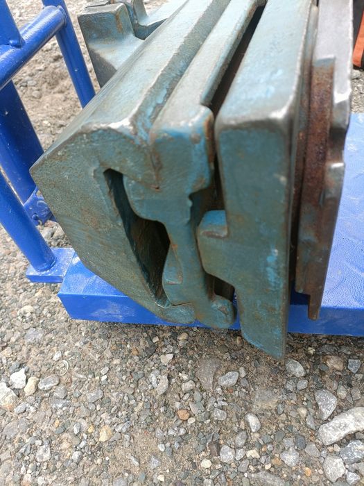 Imadło stołowe warsztatowe 150 mm z obrotnicą 38kg, sprawne w 100%