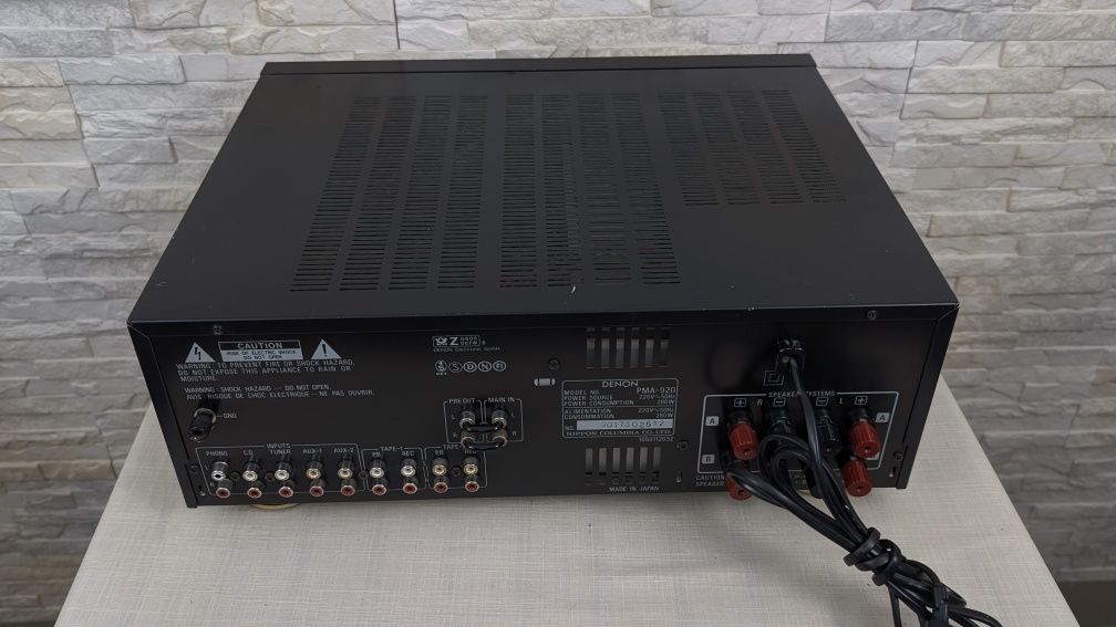 Denon PMA-920 Wysokiej klasy wzmacniacz stereo