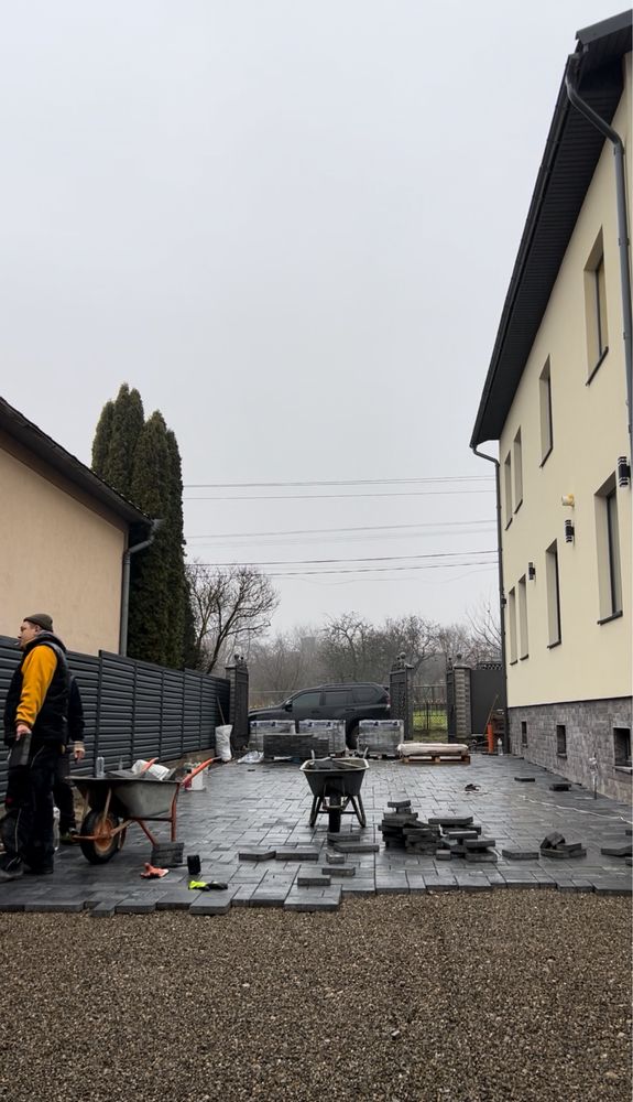 Монтаж Бруківки Чернівці