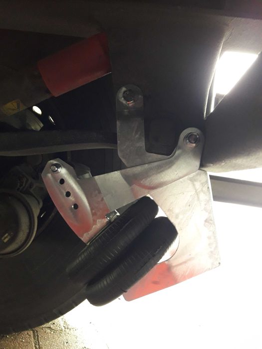 Mechanizm podnoszenia osi Schmitz - ocynkowany