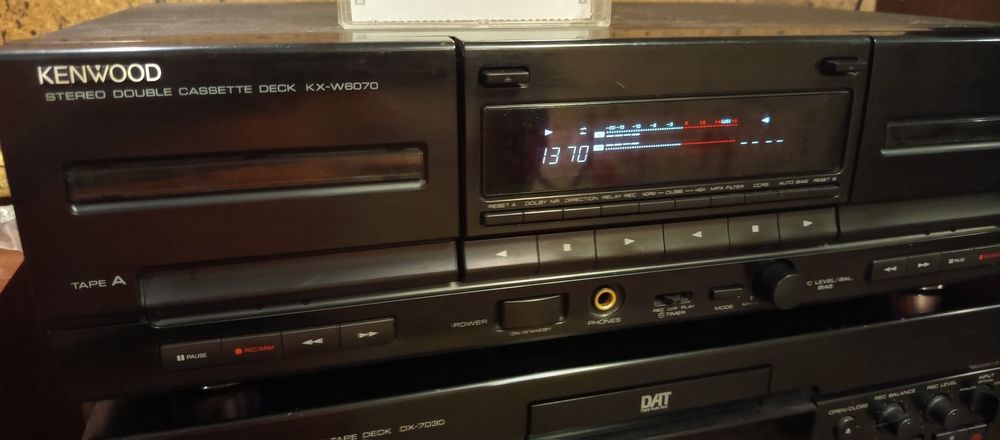 Дека кассетная KENWOOD KX-W6070 Рез-в!
