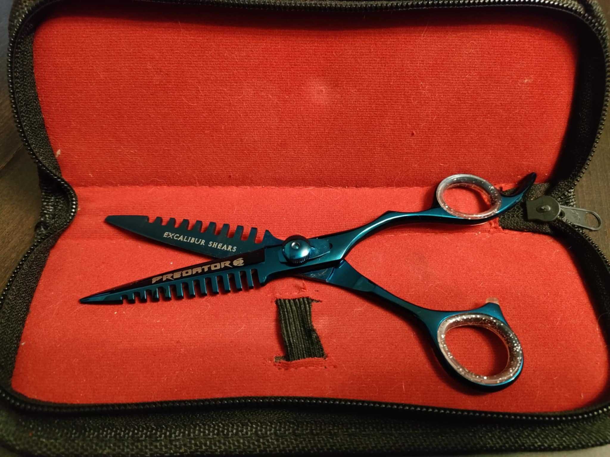 Nożyczki groomerskie Excalibur Shears Predator 6,5