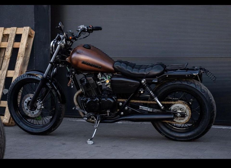 Honda Rebel 125 Custom, Brat, Café