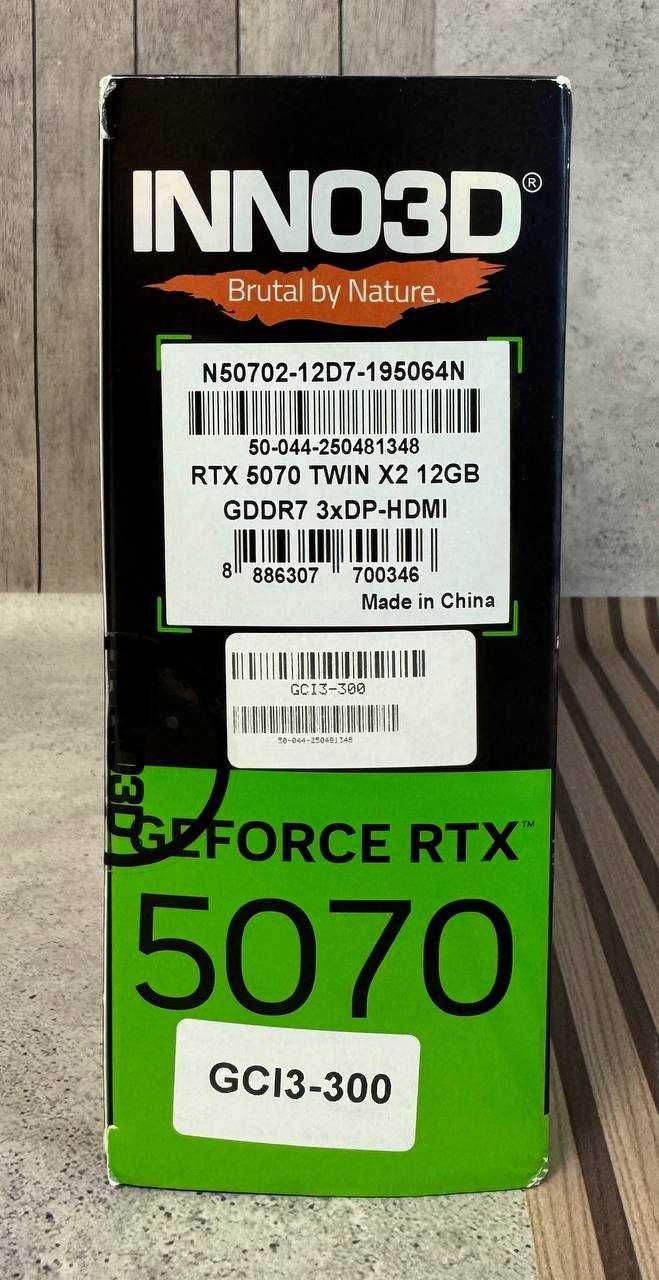 Відеокарта INNO3D GeForce RTX 5070 TWIN X2 (N50702-12D7-195064N)