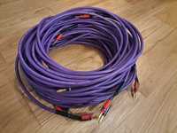 Kable Głośnikowe + Banany Melodika Purple Rain MDC2250 - 2x2,5 -dł 50m