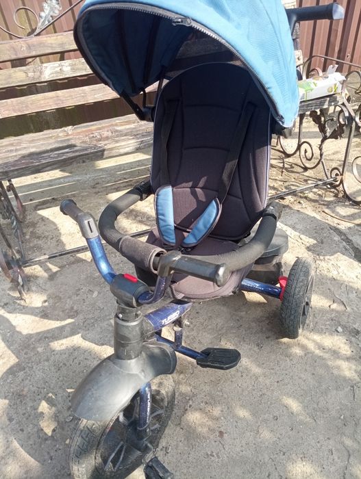 Триколісний велосипед M 4058-10 Turbo Trike колясочного типу