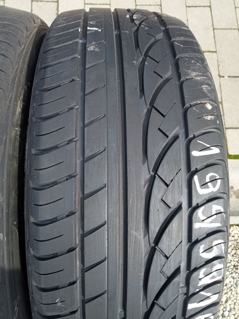 2x Opony Używane 195/55R16 Letnie Hancook