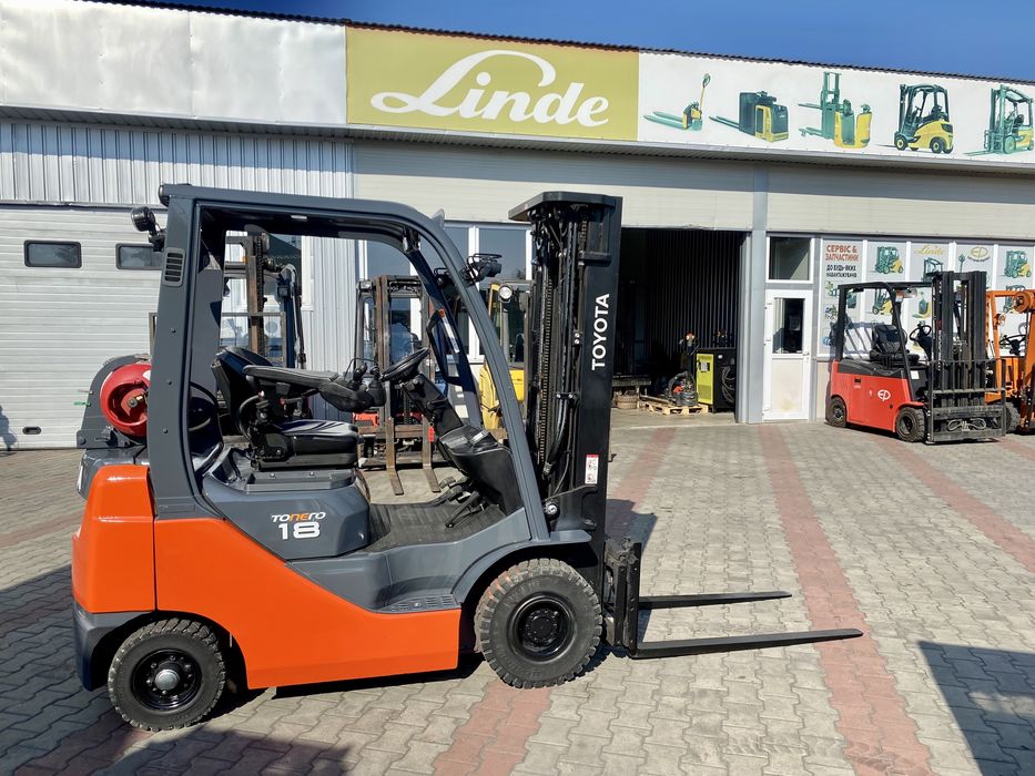 Навантажувач газовий Toyota 02-8FGF18 2016р., 1.8т, 4.7м.