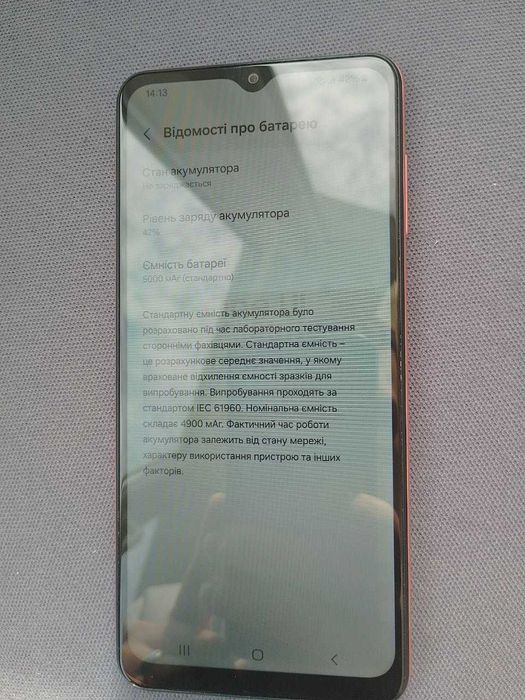 Продам Samsung Galaxy A04s — працює, але є проблема з екраном