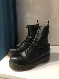 Ботинки Dr Martens, кожа/овчина, ТОРГ