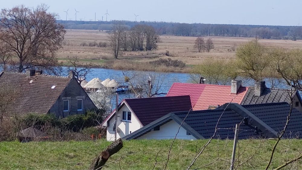 Gryfino Widuchowa dom z widokiem na Odre